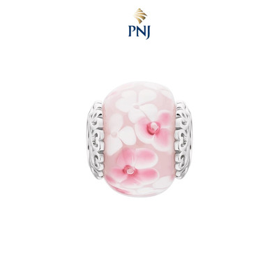 Hạt Charm Bạc Đính Đá CZ PNJSilver XMXMW060279