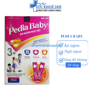 Siro Pedia Baby giúp bé ăn ngon, ngủ ngon, tiêu hóa tốt