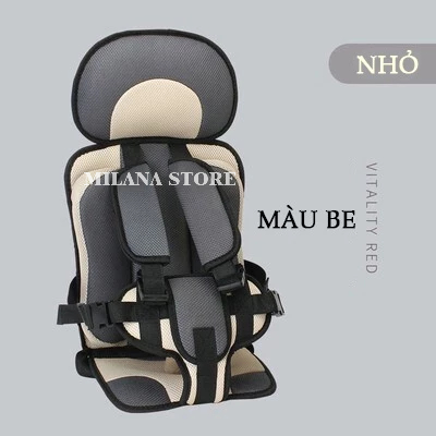 Ghế Ngồi Ô Tô Cho Bé - Đai An Toàn Trên Oto, Địu Gắn Ghế  Xe Hơi Cho Trẻ, Có Quai Đeo Thoáng Khí, An Toàn Tiện Lợi