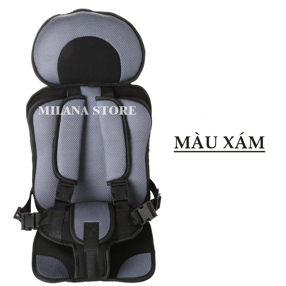 Ghế Ngồi Ô Tô Cho Bé - Đai An Toàn Trên Oto, Địu Gắn Ghế  Xe Hơi Cho Trẻ, Có Quai Đeo Thoáng Khí, An Toàn Tiện Lợi