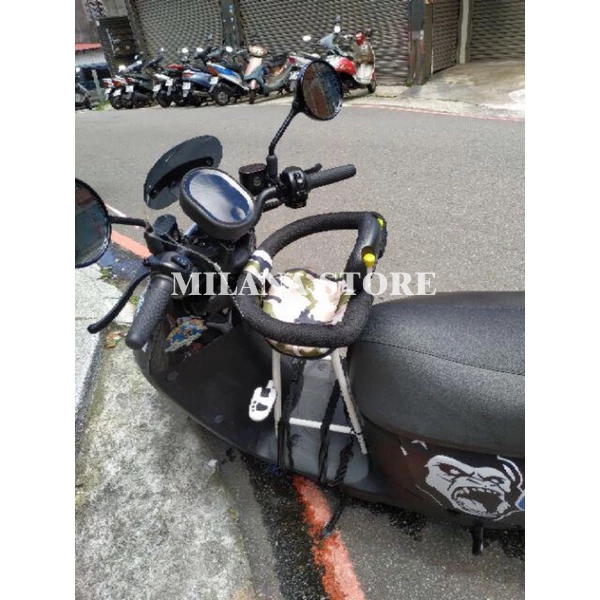 Ghế Cho Bé Ngồi Xe Máy, Ghế Trước Đi Xe Ga, Xe Số, Xe Đạp Điện, Có Vòng Bảo Vệ Bé, An Toàn Cho Trẻ Lead,Vision,Vespa, SH