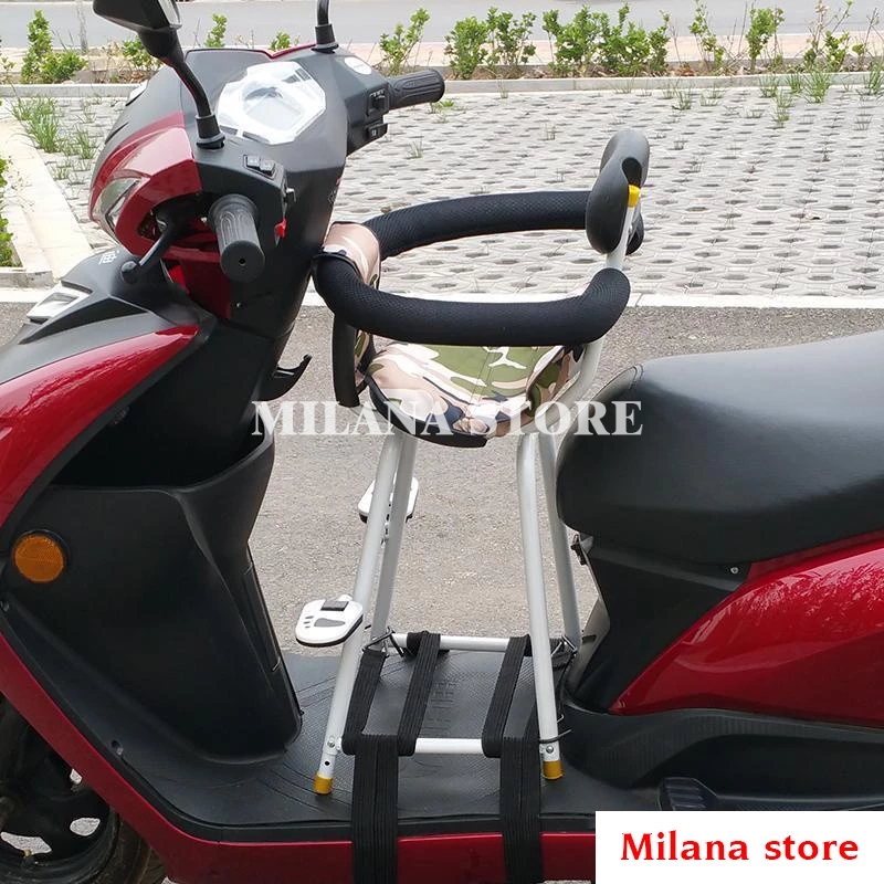 Ghế Cho Bé Ngồi Xe Máy, Ghế Trước Đi Xe Ga, Xe Số, Xe Đạp Điện, Có Vòng Bảo Vệ Bé, An Toàn Cho Trẻ Lead,Vision,Vespa, SH