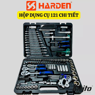 Bộ dụng cụ sửa chữa đa năng 121 chi tiết euro king thép crv cao cấp