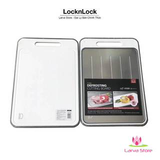 Thớt Rã Đông Lock&Lock Hai Mặt Nhôm & Nhựa CSC411 - Larva Store