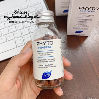 Viên Uống Ngăn Rụng Tóc, Kích Thích Mọc Tóc Phyto Pháp 120 Viên