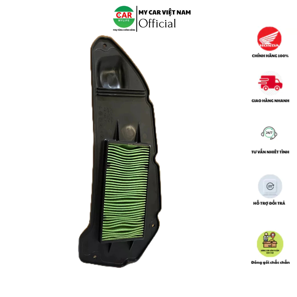 Tấm lọc khí - lọc gió HONDA AIR BLADE 125&160 năm 2022-2023, hàng CHÍNH HÃNG HONDA. 17210K2ZV00