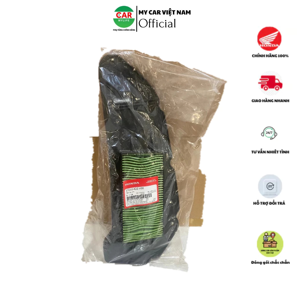 Tấm lọc khí - lọc gió HONDA AIR BLADE 125&160 năm 2022-2023, hàng CHÍNH HÃNG HONDA. 17210K2ZV00
