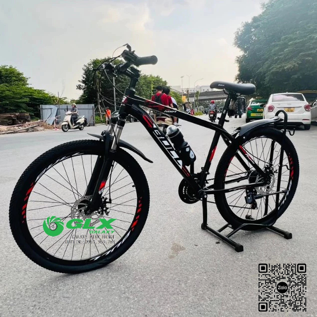 Xe Đạp Địa Hình Bull N007 Khung Nhôm Sơn Tĩnh Điện, Đề Shimano Chính Hãng 21 Tốc Độ, Phanh Đĩa, Vành 26inch