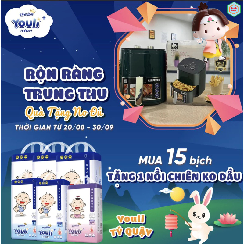 (Chọn quà theo ảnh) Combo 2 bịch Youli Tí quậy