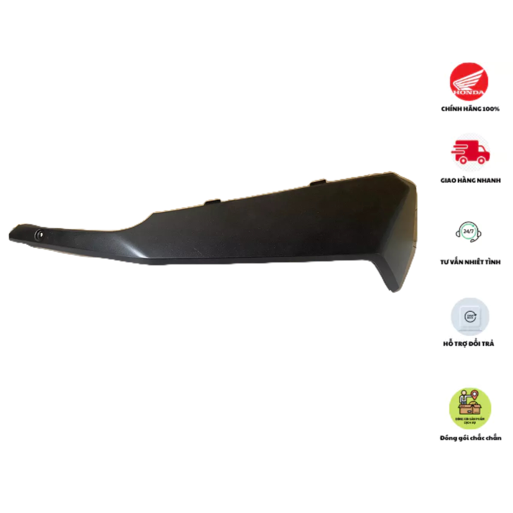 Ốp sàn dưới bên trái - thanh cạnh HONDA AIR BLADE năm 2014 màu Đen nhám. (64431K27V00ZM)