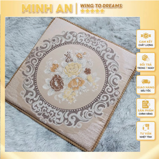 Đệm lót ghế 55*55 thảm trải ghế gỗ nệm ghế SOFA GIÁ TẠI XƯỞNG Minh An chăn ga gói đệm thảm họa tiết.