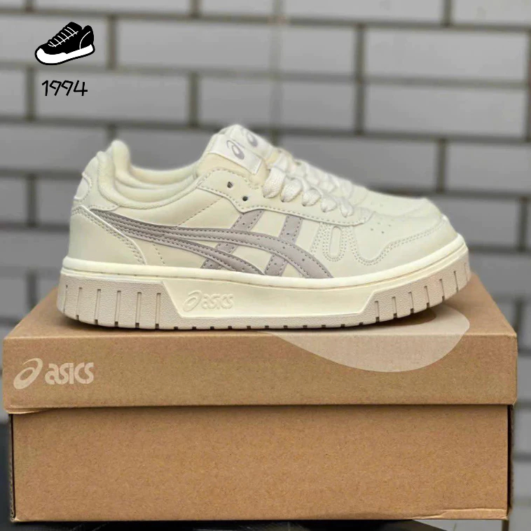 Giày Asics Court MZ Cream Black Gum_Giày thể thao phong cách cổ điển hot 2024