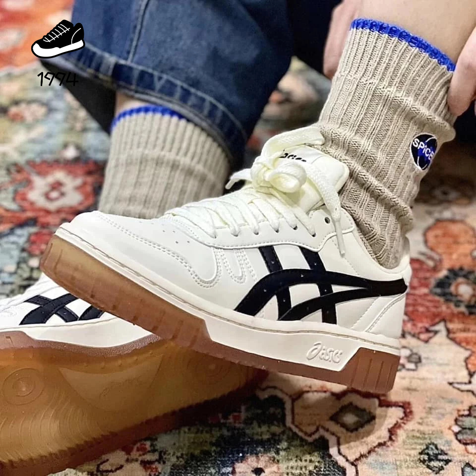 Giày Asics Court MZ Cream Black Gum_Giày thể thao phong cách cổ điển hot 2024