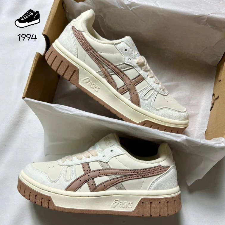Giày Asics Court MZ Cream Black Gum_Giày thể thao phong cách cổ điển hot 2024