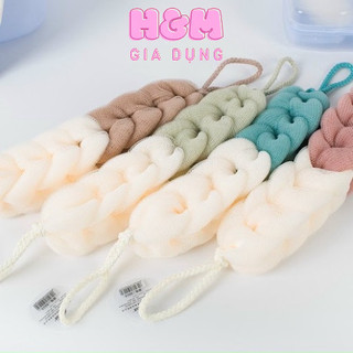 Bông tắm dài,bông tắm tròn cao cấp hàn quốc - sợi bông mềm mịn