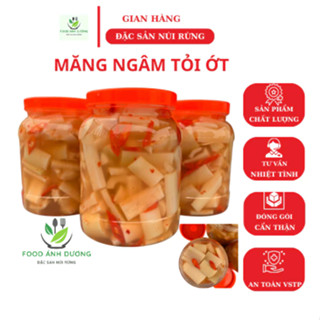 Măng muối chua, măng ngâm tỏi ớt thơm ngon giòn chuẩn vị Food Ánh Dương MO-03