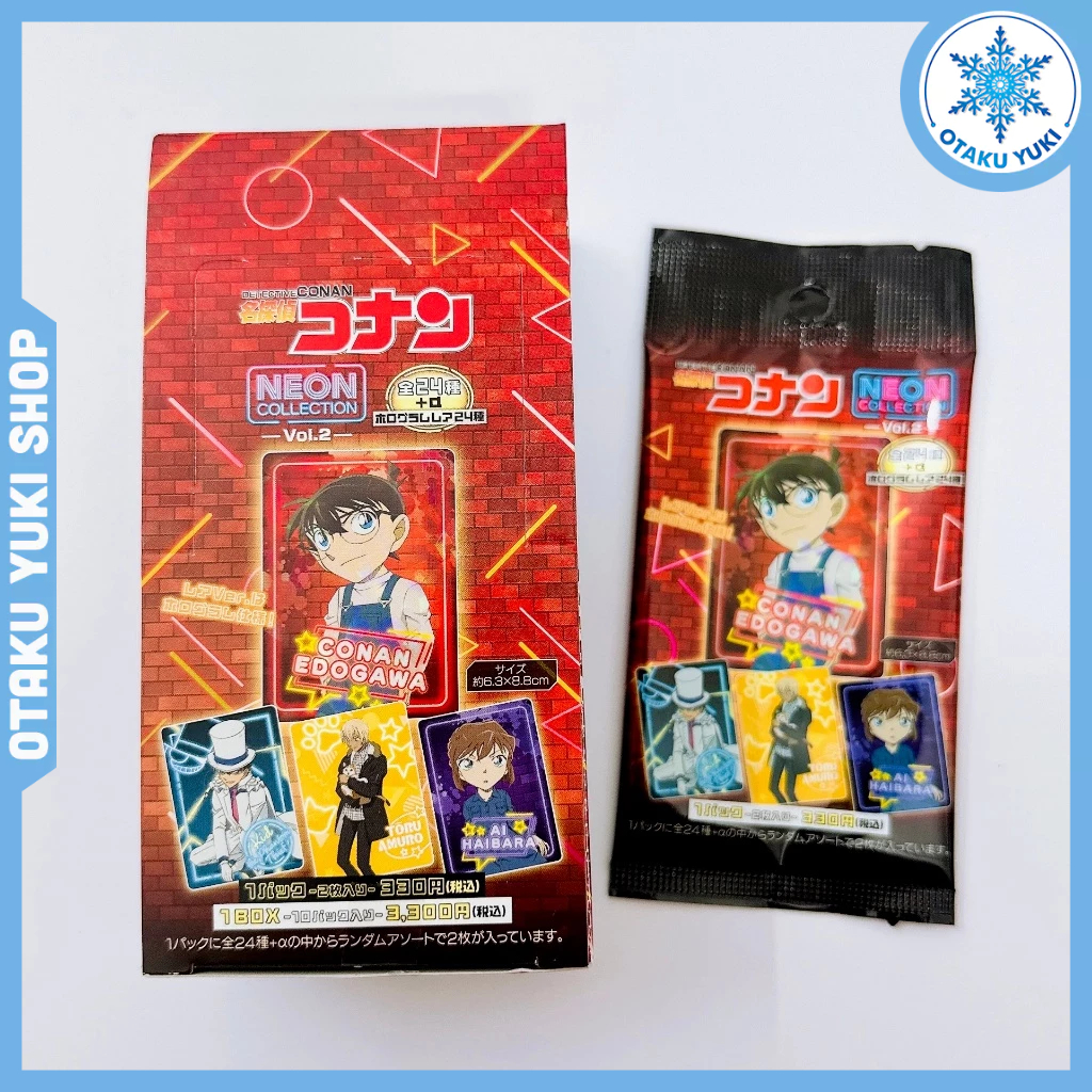 Gói Thẻ Nhân Phẩm Pack Card Conan Neon Vol 2