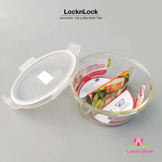 Hộp Thủy Tinh Chia 2 Ngăn Chịu Nhiệt Lock&Lock LLG861D 900ml - Larva Store