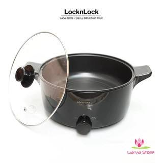 [Chính Hãng] Nồi Lẩu - Nồi Điện Đa Năng Lock&Lock Versatile Hot Pot EJP546BLK 4L - Larva Store