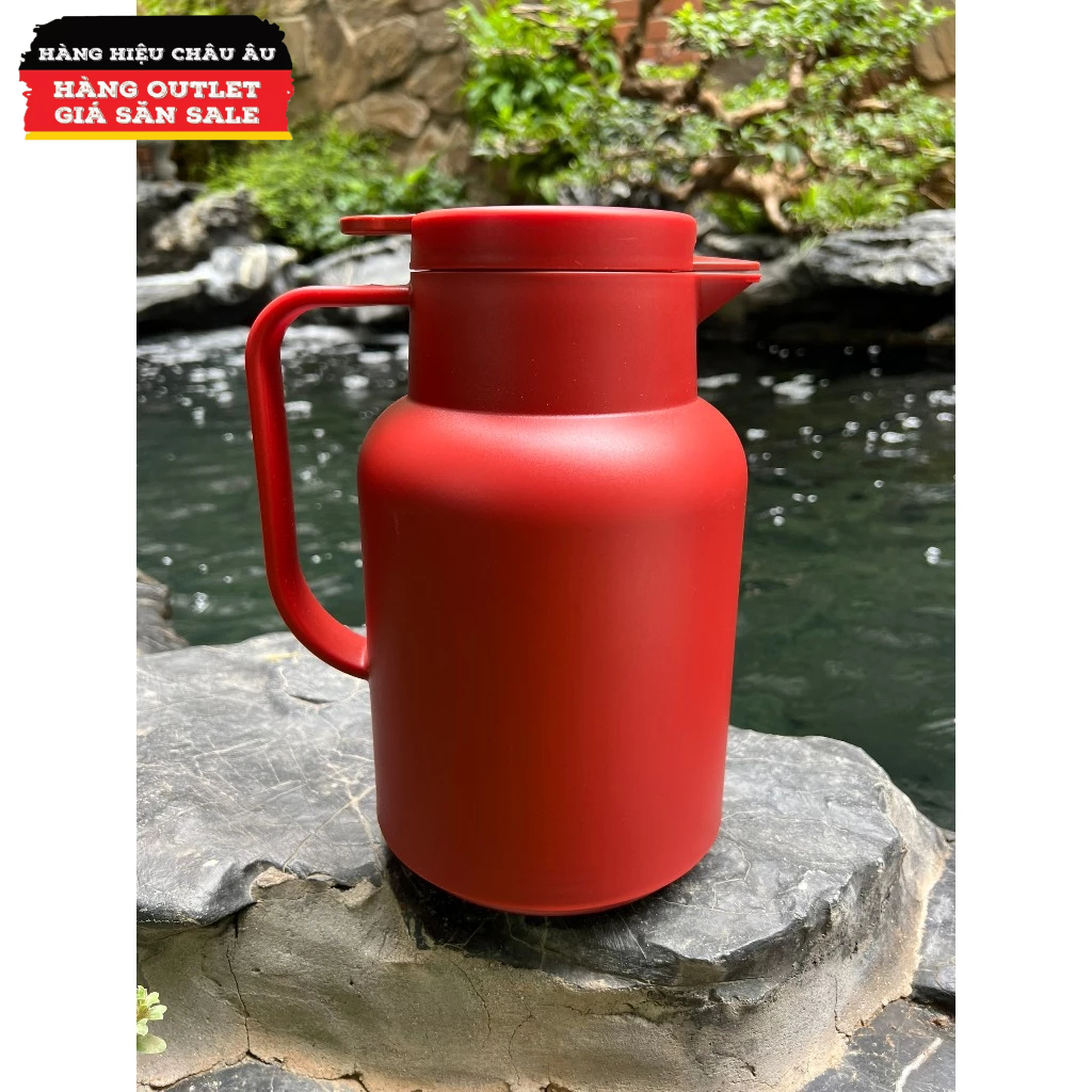 Bình Nước Giữ Nhiệt Nóng Lạnh 1.5L Giữ Nhiệt 48h Bình Đựng Nước Để Bàn Tay Câm Gia Đình Quà Tặng