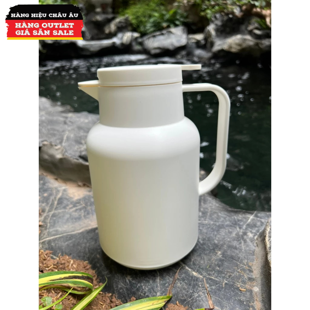 Bình Nước Giữ Nhiệt Nóng Lạnh 1.5L Giữ Nhiệt 48h Bình Đựng Nước Để Bàn Tay Câm Gia Đình Quà Tặng