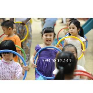 vòng tập thể dục nhựa, đường kính 40 cm, tập thể dục