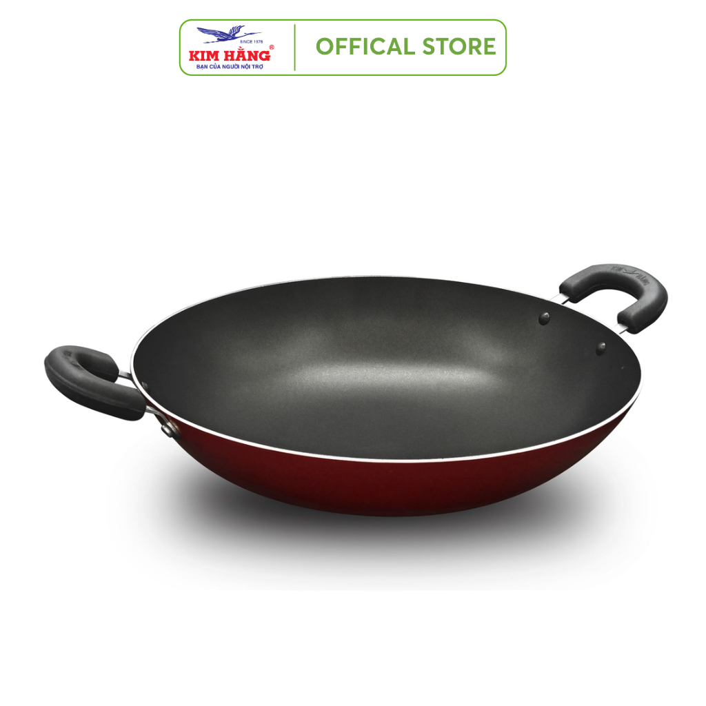 Chảo bầu chống dính Quantum 30cm Kim Hằng KHG0268