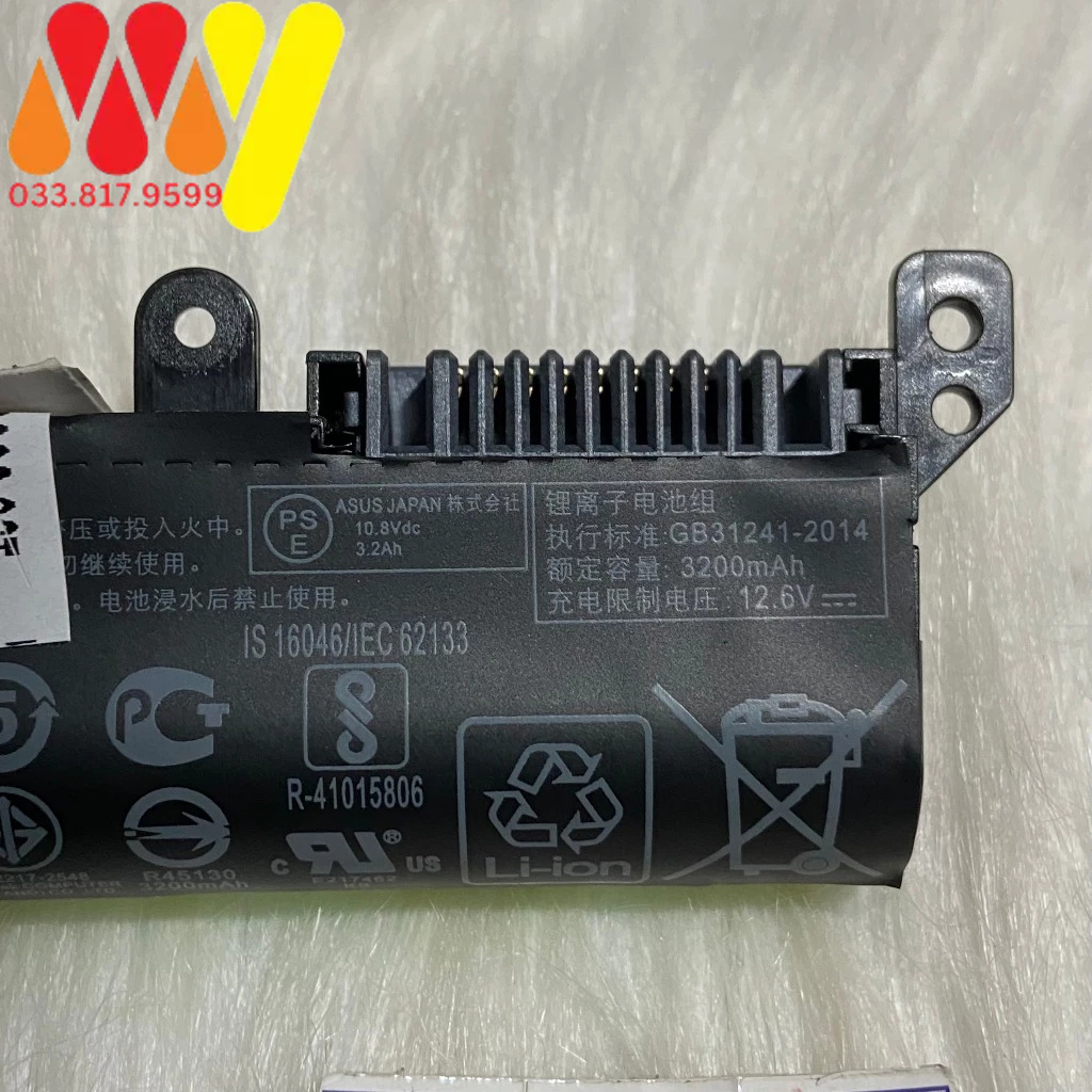 Pin laptop Asus VivoBook X441 X441U X441UA X441UV X441SA X441SC X441SA-3H, X441SC A31N1537
