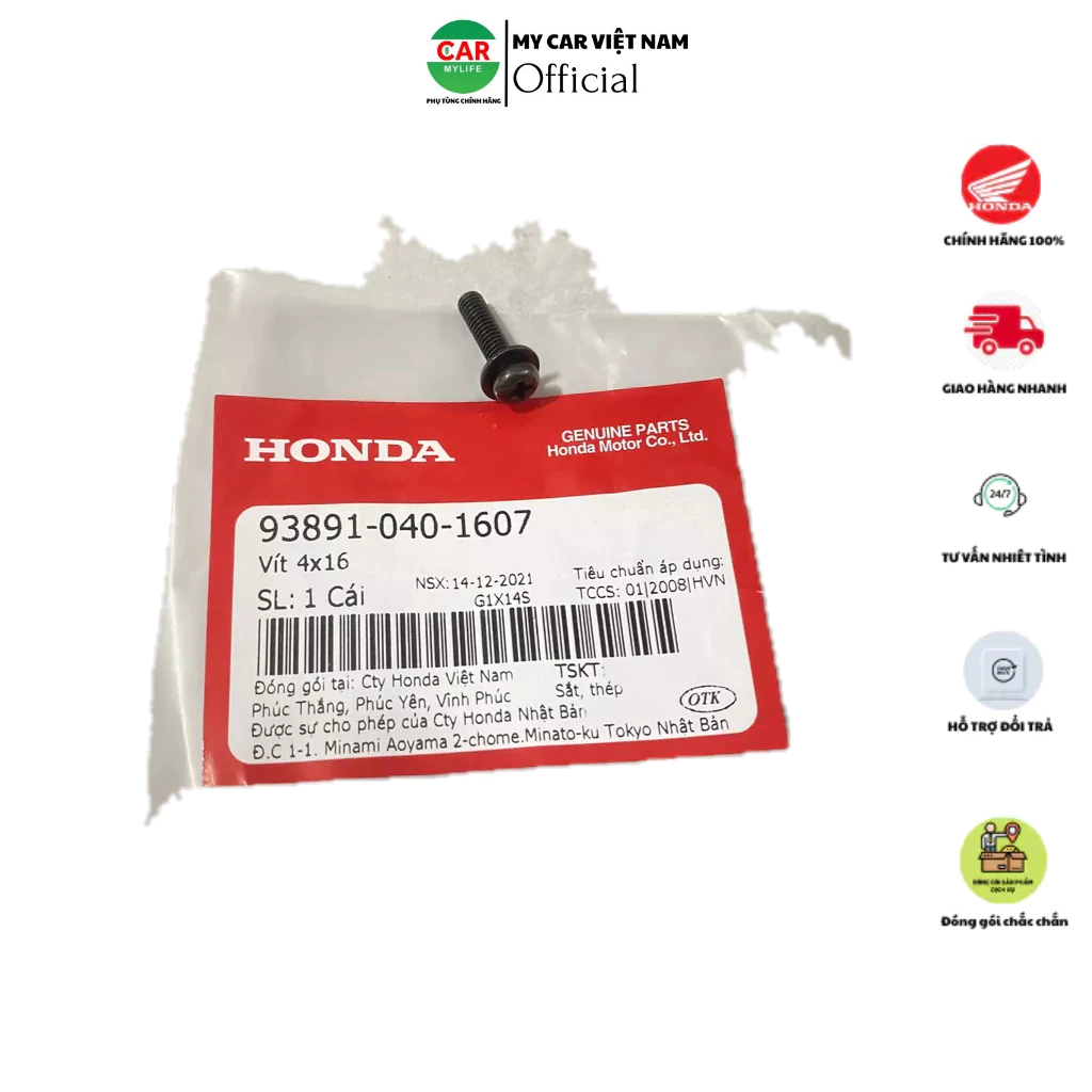 938910401607 Vít 4x16