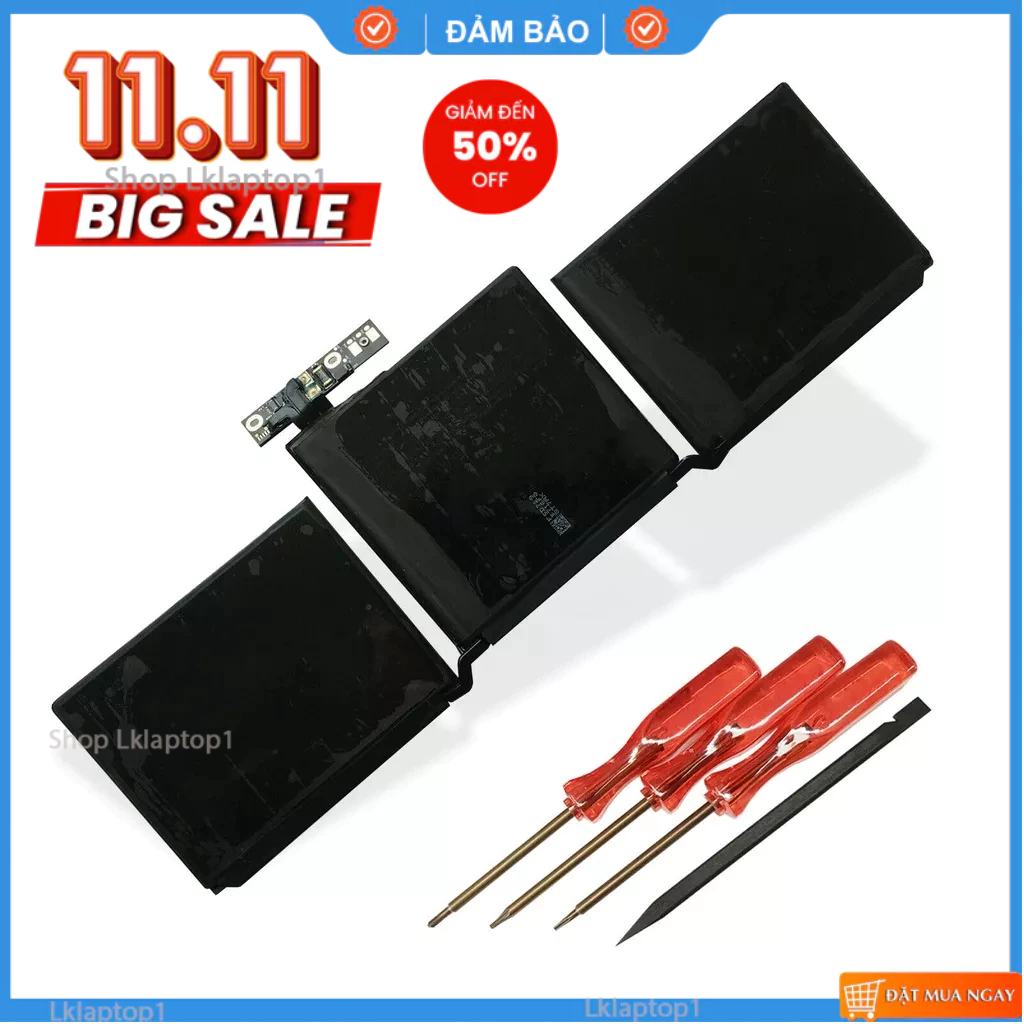 Pin ZIN Pro 13 inch A1708 A1706 A1713 A1819 Late 2016 Mid 2017 Touchbar No Touch Bar