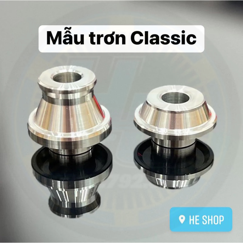 Cặp Canh Bánh Trước Inox 304 Vario/AB Xài Phốt Như Zin