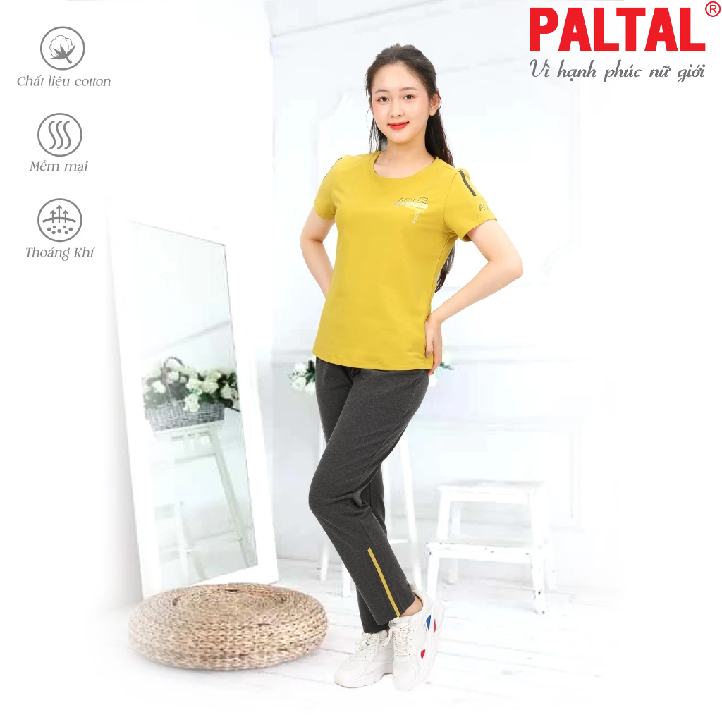 Đồ bộ mặc nhà 193p 6017 nữ kiểu quần dài tay ngắn