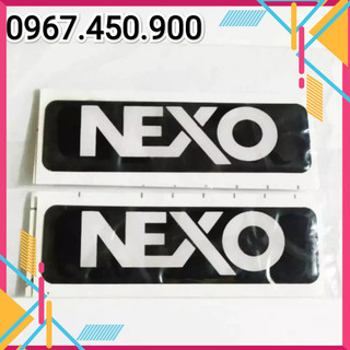 Tem dán thùng loa hiệu NEXO: 2 CÁI