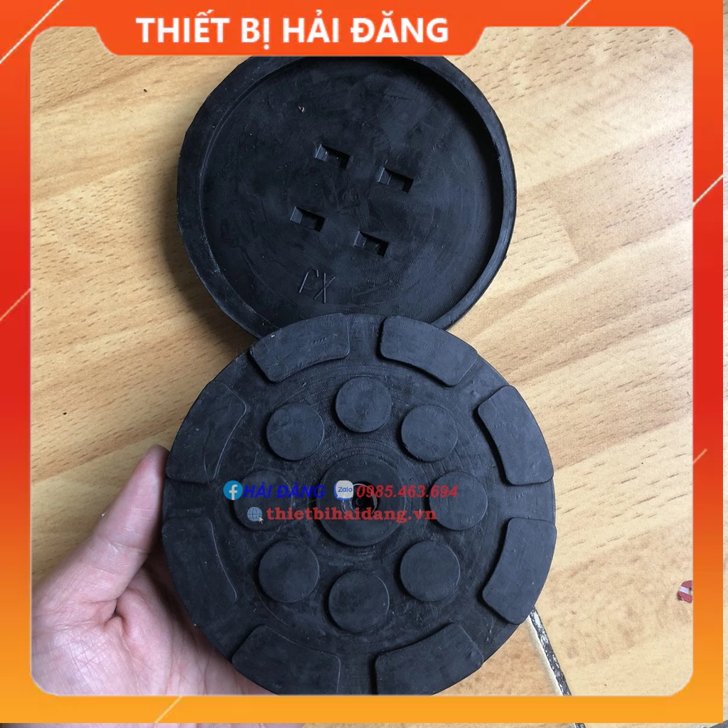 Miếng đệm cao su kê tay cầu nâng ô tô