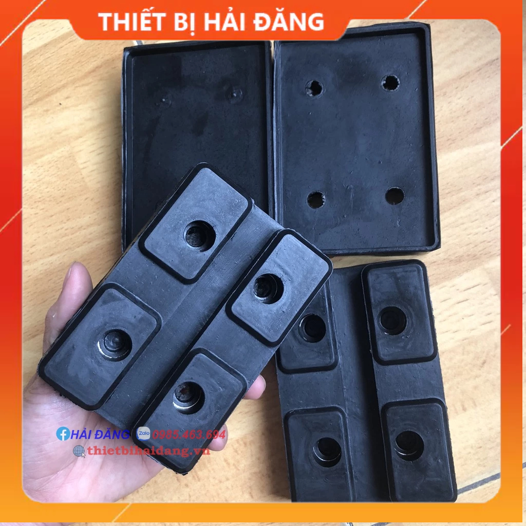 Miếng đệm cao su kê tay cầu nâng ô tô
