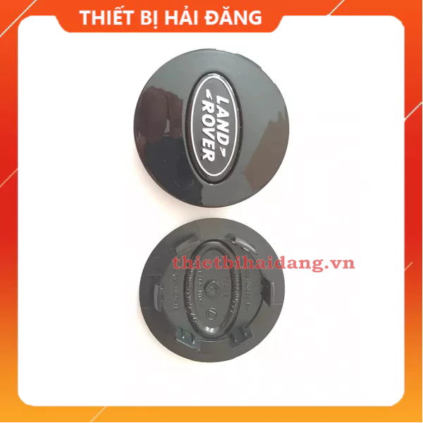 Logo chụp mâm, ốp vành  bánh xe ô tô Land Rover, đường kính 62mm