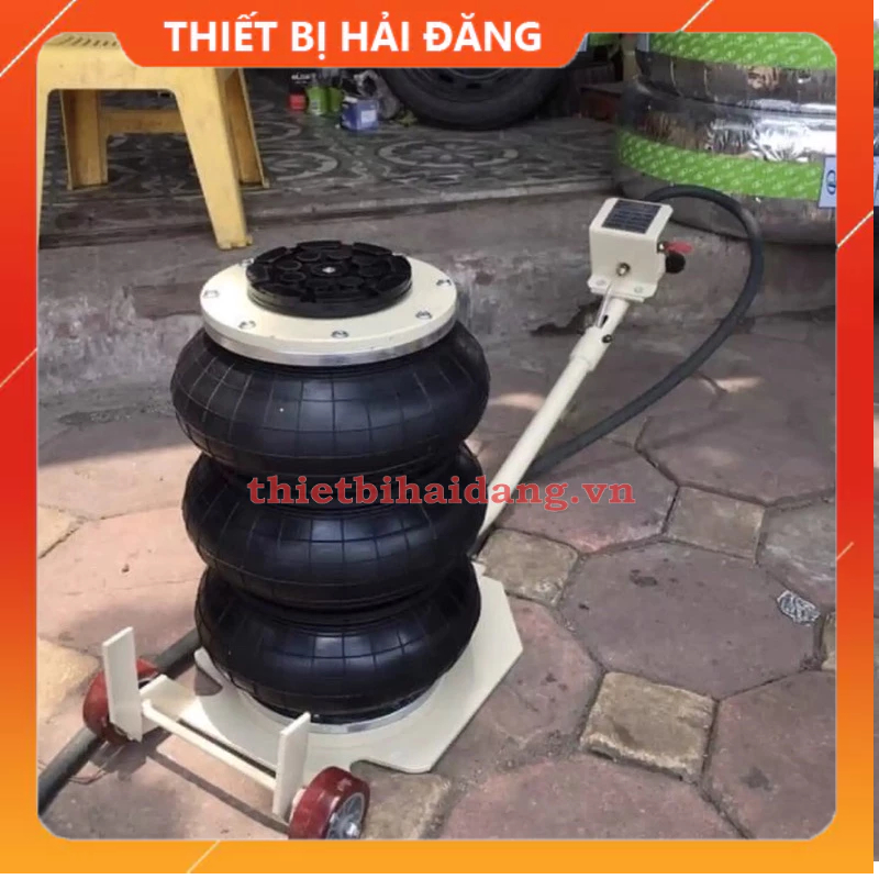 Kích bóng hơi 3 tấn, Con đội khí nén 3 bóng
