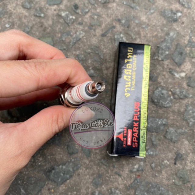 Bugi KingThai C5HSA xe Wave, Dream, các dòng sử dụng Bugi chân ngắn tia lữa mạnh