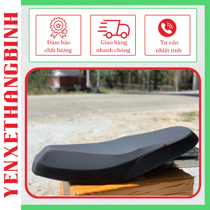  Yên Sirius 50cc 110cc Gọt 2 Tầng Form Cao Chỉ Đỏ Loại Tốt y41 
