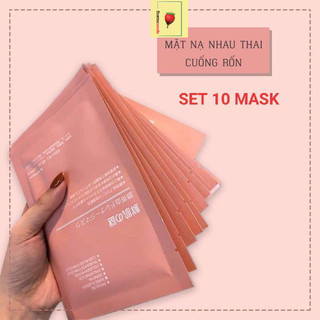 [SET 10 MASK] MẶT NẠ CUỐNG RỐN NHAU THAI NHẬT