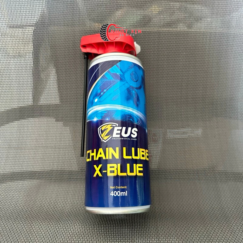 Xịt Dưỡng Sên Xích Mở Bò Xanh Zeus 400ml- Nhớt Xịn Hà Bình
