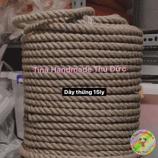 DÂY THỪNG 15LY  - DÂY GAI - DÂY CÓI TRANG TRÍ HANDMADE - DÂY DỪA - DÂY XƠ DỪA