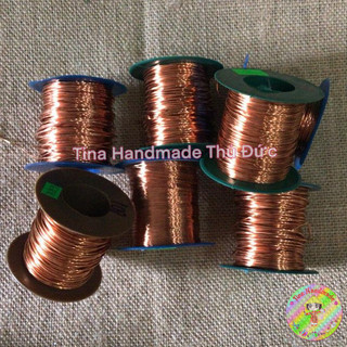 DÂY ĐỒNG ĐỦ SIZE - PHỤ KIỆN HANDMADE - DÂY ĐỒNG VÀNG ĐỦ SIZE 0.3MM-0.4MM-0.5MM-0.6MM-0.7MM-0.8MM-0.9MM-1MM-1.1MM-1.2MM