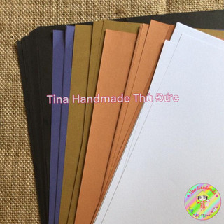 (HƠN 30 MÀU) GIẤY A4 MÀU MỎNG - 20 TỜ - ĐỊNH LƯỢNG 80GSM