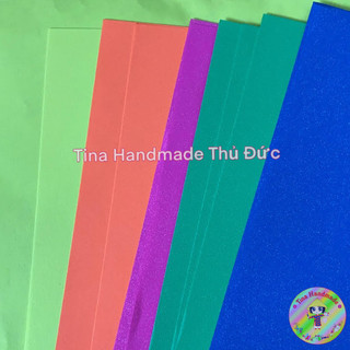 15 TỜ GIẤY A4 MỎNG MÀU DẠ QUANG - 80GSM