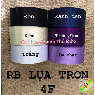 RUY BĂNG LỤA BẢN 4cm CUỘN 22 MÉT