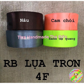 RUY BĂNG LỤA BẢN 4cm CUỘN 22 MÉT