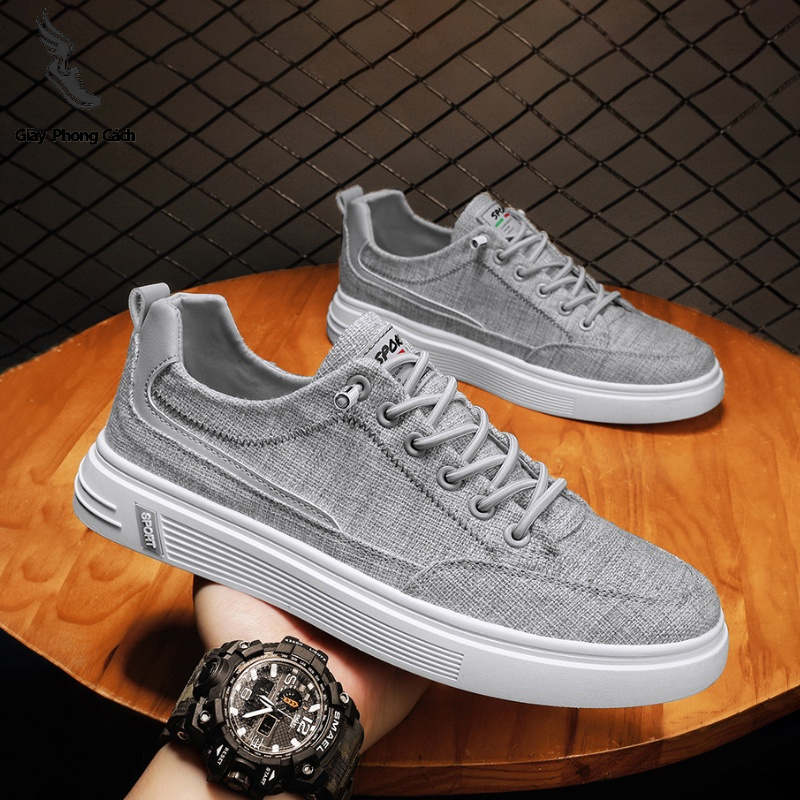 Giày Sneaker Thể Thao Nam, Giày Nam Cao Cấp Đa Phong Cách HQ HOT TREND 2022