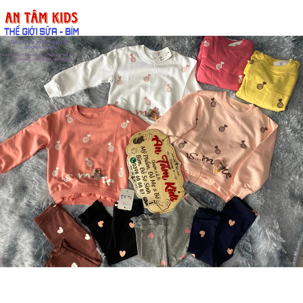 Áo dài tay bé gái MICKEY chấm bi hàng ĐỨC SINH