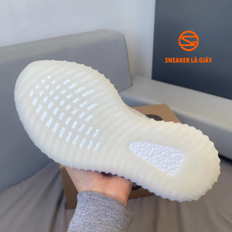Giày sneaker Yz 350 v2 Static White - BẢN CAO CẤP Boost nén | Fullbox